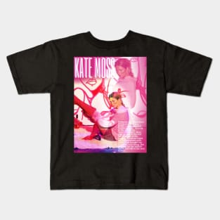 kate moss design Kids T-Shirt